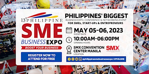 13th Philippine SME Business Expo 2023
