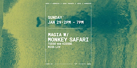 Primaire afbeelding van Magia Day Party w/ MONKEY SAFARI at Audio