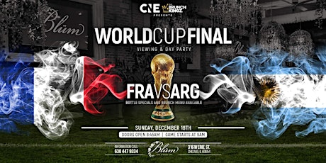 Argentina Vs France World Cup Final Viewing Party!