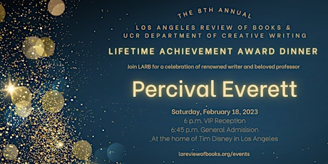 8th Annual LARB/UCR Lifetime Achievement Award Dinner