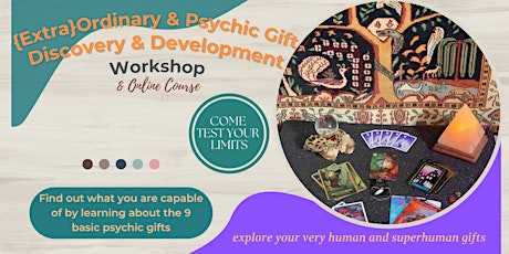 Psychic Clair-Gifts Exposure Workshop & Hosted Online Course primary image