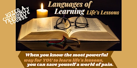 Languages for Learning Life's Hard Lessons Hosted Online Course primary image