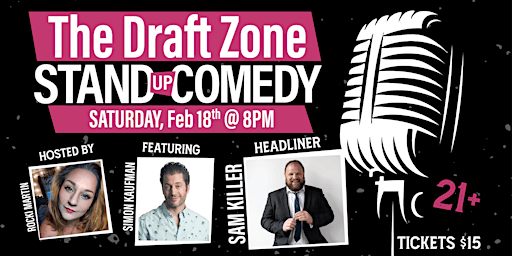 Stateline Comedy Presents Sam Miller @ The Draft Zone!