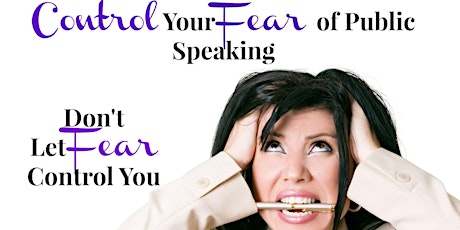 Overcome your fear of Speaking in Public primary image