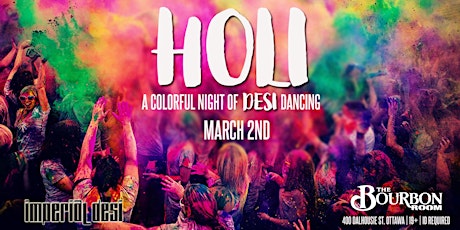 HOLI! A Colorful night of Desi Dancing primary image