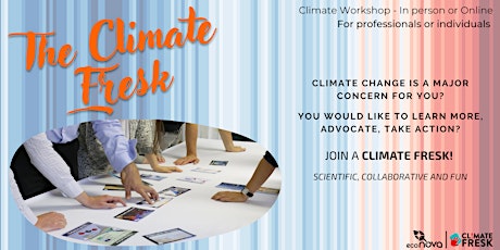 Climate Fresk Workshop - ONLINE - Pacific Time (in English)