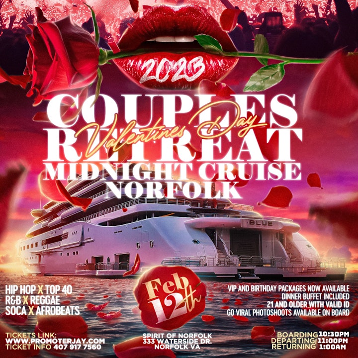 2023 Couples Retreat Valentine's Day Midnight Cruise image