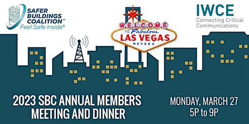 Safer Buildings Coalition Annual Members Meeting and Dinner