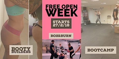 Bootcamp, Box & Booty Build FREE open week primary image