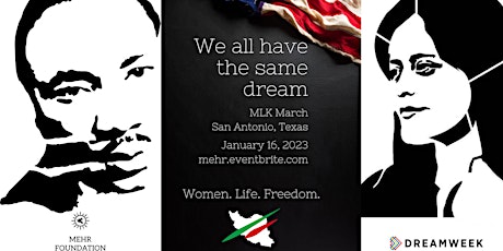 Hauptbild für Women Life Freedom at MLK March (Dreamweek Event)