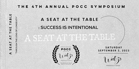 A Seat At The Table: Success Is Intentional