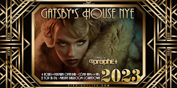 2023 Santa Barbara New Year's Eve Party | Gatsby's House