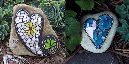 Mosaic a Rock for your Garden