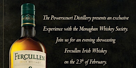 Fercullen Irish Whiskey Tasting with Powerscourt Distillery