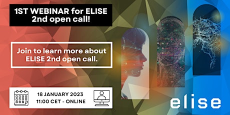 ELISE 2nd open call - webinar 1 primary image