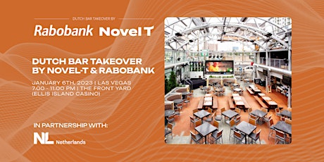 Primaire afbeelding van The Netherlands Bar Takeover by Novel-T & Rabobank