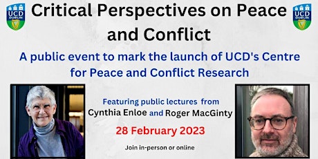Critical Perspectives on Peace and Conflict