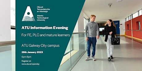 ATU Information Evening For FE, PLC and mature learners primary image