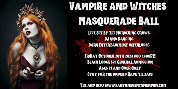 Vampire and Witches Masquerade Ball