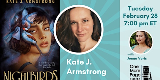 Kate J. Armstrong Discusses NIGHTBIRDS