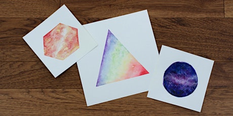Intro to watercolor: Create your own galaxies! primary image