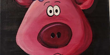 Paint for Fun: "Blanche" the pig
