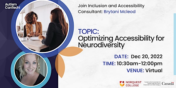 Optimizing Accessibility for Neurodiversity (Dec 20)