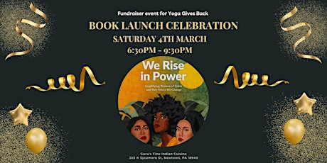 We Rise in Power Book Launch Celebration: A Fundraiser for Yoga Gives Back