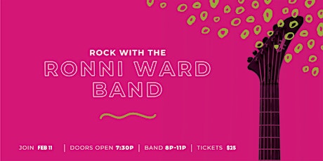 Rock with The Ronni Ward Band in Support of Suicide Prevention