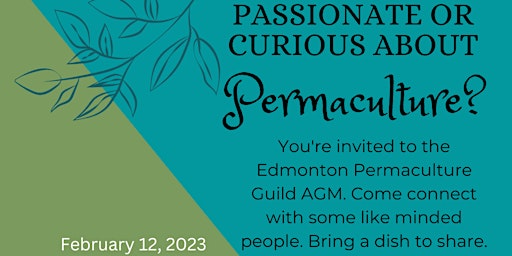 2023 Edmonton Permaculture Guild Potluck & AGM