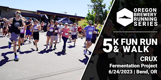 5k Beer Run - Crux Fermentation Project | 2023 OR Brewery Running Series primary image