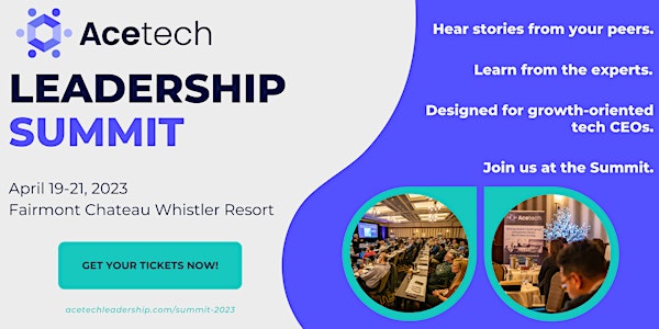 Acetech Leadership Summit 2023