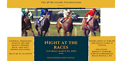 JP Recovery Foundation - Night at the Races