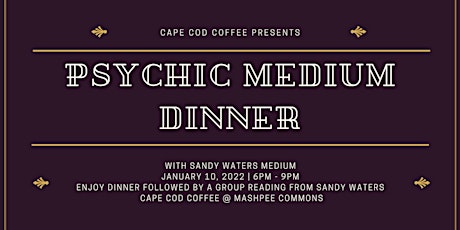Psychic Medium Dinner with Sandy Waters