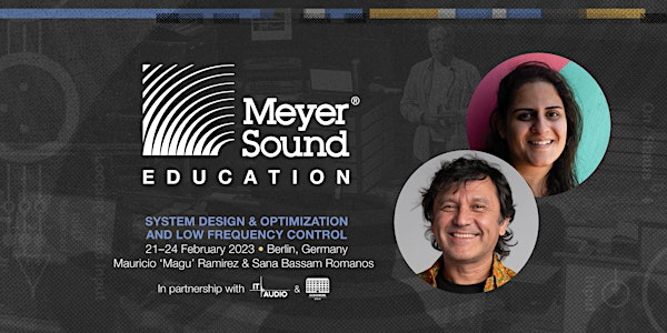 Meyer Sound Training Series | Berlin 2023