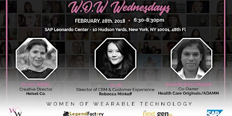 W.O.W Wednesdays- Women of Wearable Technology primary image