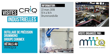Visite Industrielle CRIQ: Outillage de Précision Drummond (OPD) une division du Groupe Canimex primary image