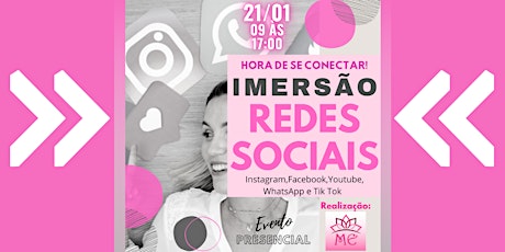 Imagem principal do evento IMERSÃO - REDES SOCIAIS