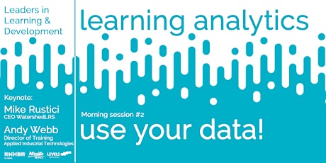 Primaire afbeelding van Morning Session #2. Learning analytics, use your data!