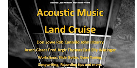 Rob Cannillo's Acoustic Music Land Cruise primary image