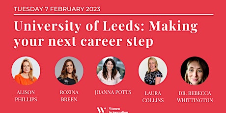 Hauptbild für Feb 7: University of Leeds : How to make the right next step for  career