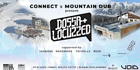 Hauptbild für Shuttle to CONNECT x MOUNTAIN DUB pres. Bassgestöber w/ Dossa & Locuzzed