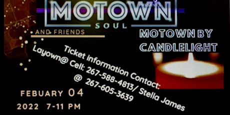 Tribute to Sounds of Soul and Motown, with 5Star Dinner, Comedy,Dance, & U