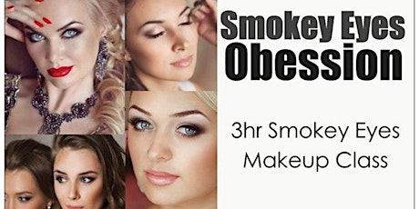 3hr Iconic Smokey Eyes Makeup Class primary image
