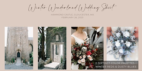 Winter Wonderland Wedding Styled Shoot