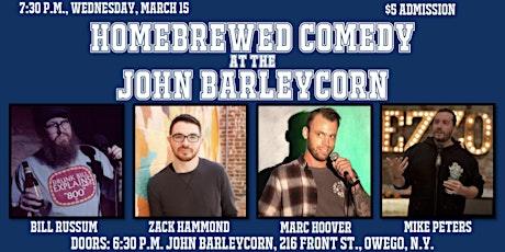 Homebrewed Comedy at the John Barleycorn Tavern