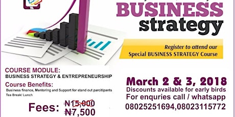 TTA Business Strategy & Entrepreneurship Class primary image
