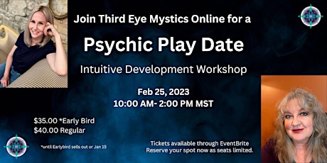 A Psychic Play Date with Third Eye Mystics. (Online Intuitive Workshop)