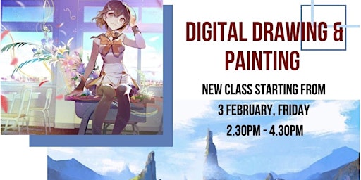 Digital Drawing and Painting Course [5 sessions]