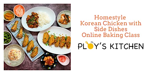 Homestyle Korean Fried Chicken with Side Dishes